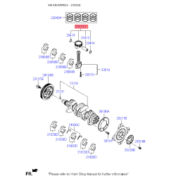 Поршень 23041-2E010 Mobis