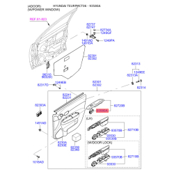 Выключатель 93580-1E001 Mobis