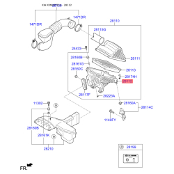 Фільтр повітряний 28112-3R100 Mobis
