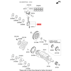 Шатун 23510-2G552 Mobis