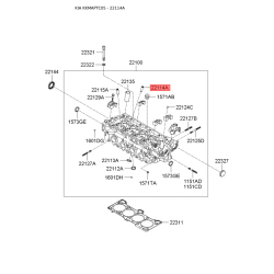 Напрямна втулка клапана 22114-26000 Mobis