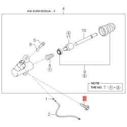 Прокладка клапанної кришки 22443-38010 Mobis