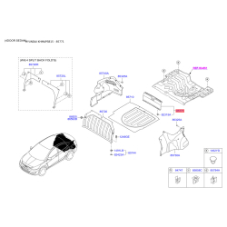 Оббивка багажника задня 85770-1R000RY Mobis