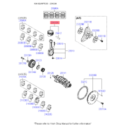 Поршень 23410-26940 Mobis