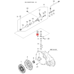 Болт кронштейна мотора 21920-2F000 Mobis