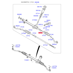 Тяга рульова 57724-2T500 Mobis