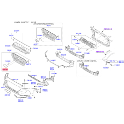 Эмблема радиатора 86310-G8100 Mobis
