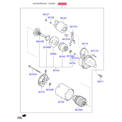 Стартер 36100-2G200 Mobis