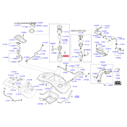 Регулятор тиску, паливний насос 35301-2B000 Mobis
