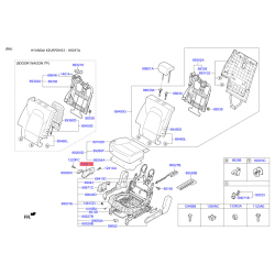 Сидение крепление правое 89297-2W200RYN Mobis