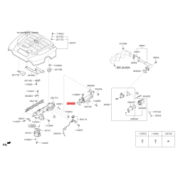 Прокладка клапана рециркуляції ВГ 28493-4A350 Mobis