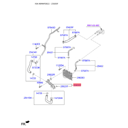 Термостат, масляное охлаждение 25630-1U500 Mobis