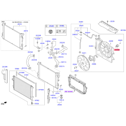 Дополнительный резистор, вентилятор кондиционера 25385-F9000 Mobis