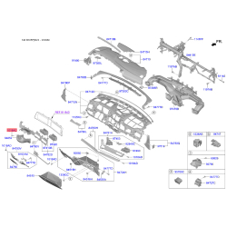 Гвинт оббивки салону 10188-05143 Mobis
