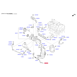 Прокладка компрессора (выпуск масла) 28246-2C400 Mobis
