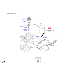 Кільце форсунки ущільнювальне 35312-2G750 Mobis