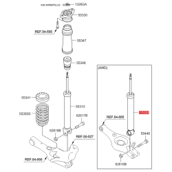 Амортизатор 55311-2S411 Mobis