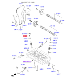 Гидрокомпенсатор 24610-2E000 Mobis