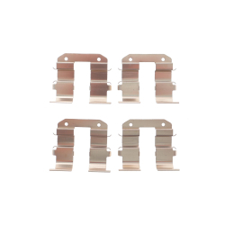 Монтажний комплект гальмівних колодок (дискове гальмо) Blue Print