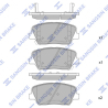 Колодки тормозные дисковые комплект HI-Q Sangsin Brake - SP1545 - изображение №1