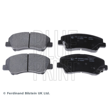 Колодки гальмівні дискові комплект передні Blue Print - ADG042128 - зображення №1 ADG042128