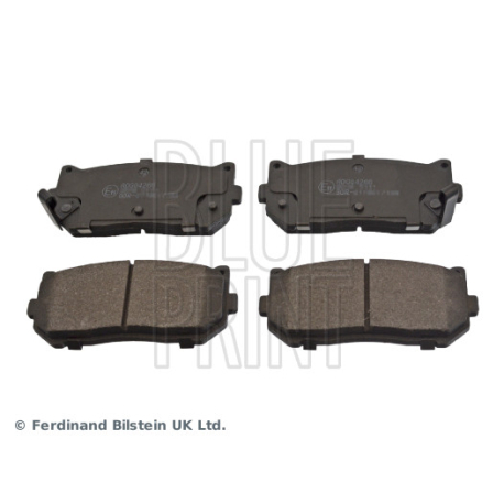 Колодки гальмівні дискові комплект задні Blue Print - ADG04266 - зображення №1 ADG04266