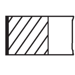 Кольца поршневые Mahle