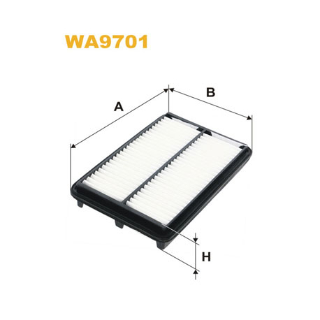 Фільтр повітряний WIX - WA9701 - зображення №1 WA9701