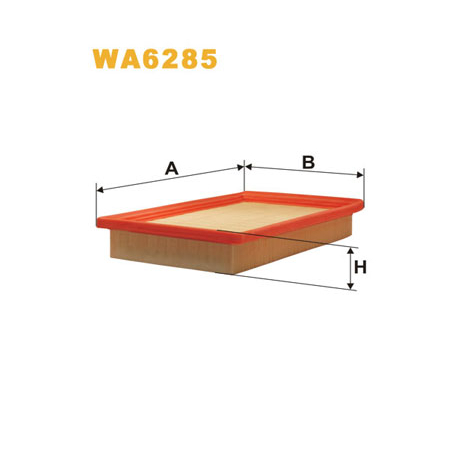 Фільтр повітряний WIX - WA6285 - зображення №1 WA6285