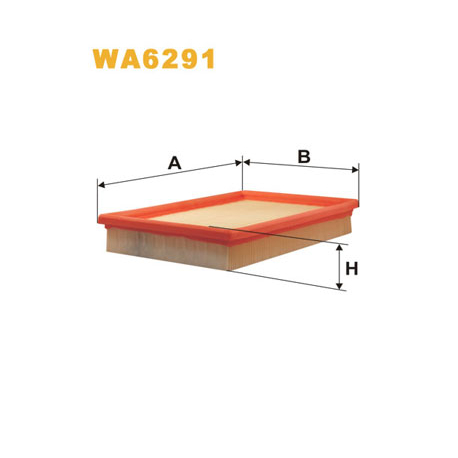 Фильтр воздушный WIX - WA6291 - изображение №1 WA6291