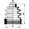 Чохол півосі (пильник) приводного валу HERTH+BUSS JAKOPARTS - HBJ J2883012 - зображення №1