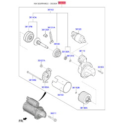 Стартер 36100-2U100 Mobis