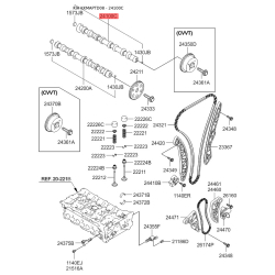 Распредвал 24100-2G200 Mobis