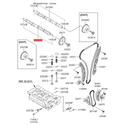 Распредвал 24200-2G200 Mobis