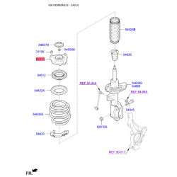 Опора стойки амортизатора 54610-A8000 Mobis
