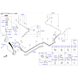 Фильтр топливный 31970-2W000 Mobis