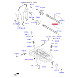 Распредвал 24100-2E650 Mobis