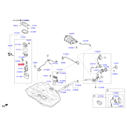 Прокладка, топливный бак 31119-C1101 Mobis