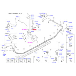 Шланг тормозной передний левый 58731-3S900 Mobis