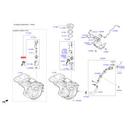 Датчик, запас топлива 94460-2W900 Mobis