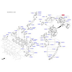 Турбокомпресор 28231-2F650 Mobis