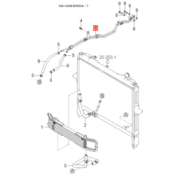 Цилиндр сцепления главный 41610-3E000 Mobis