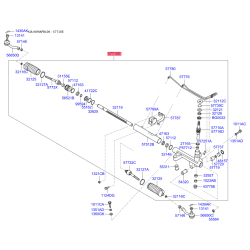 Рулевой механизм 57710-3E200 Mobis