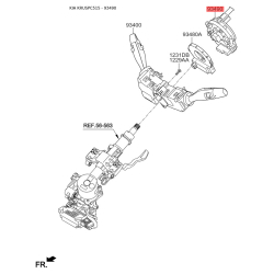 Віта пружина, подушка безпеки 93490-C5000 Mobis