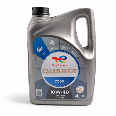 Масло TOTAL QUARTZ 7000 10W-40 полусинтетика 4л 201523TOTAL