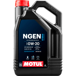 Масло Motul 0W-20 NGEN HYBRID синтетика 4л