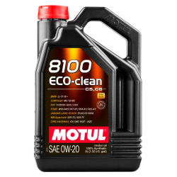 Масло Motul 0W-20 8100 ECO-CLEAN синтетика 5л