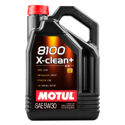 Масло Motul 5W-30 8100 X-clean + синтетика 5л