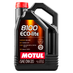 Масло Motul 0W-20 8100 Eco-lite синтетика 5л