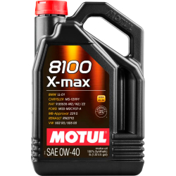 Масло Motul 0W-40 8100 X-max синтетика 5л